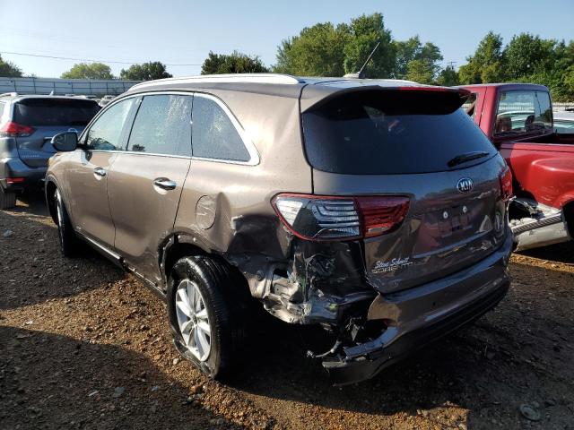 5XYPGDA37LG638156 - 2020 KIA SORENTO L BROWN photo 9