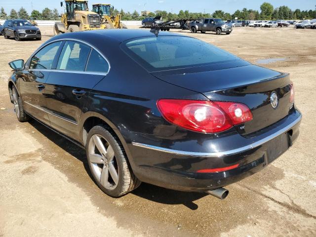 WVWGU7AN2AE539410 - 2010 VOLKSWAGEN CC VR6 4MO BLACK photo 3