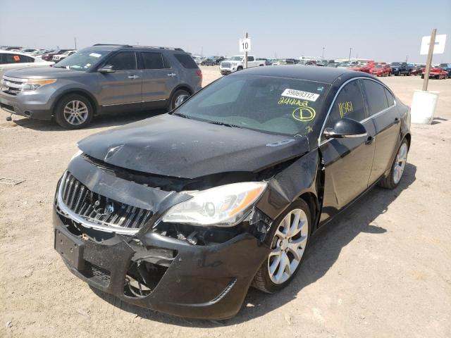 2G4GT5GX6F9244462 - 2015 BUICK REGAL GS Қара фото 2