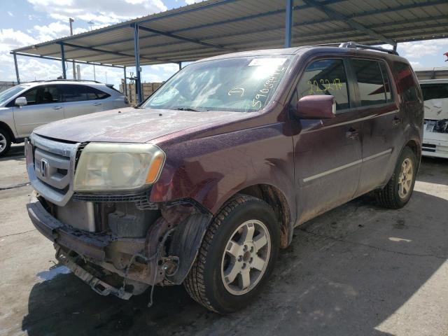 5FNYF48909B053730 - 2009 HONDA PILOT TOURING  photo 2