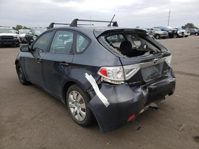 JF1GH61679H819475 - 2009 SUBARU IMPREZA 2. GRAY photo 3