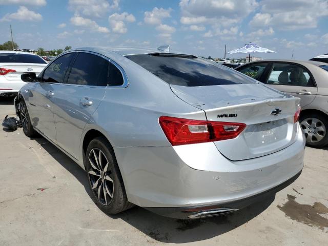 1G1ZG5ST6NF106277 - 2022 CHEVROLET MALIBU RS SILVER photo 3