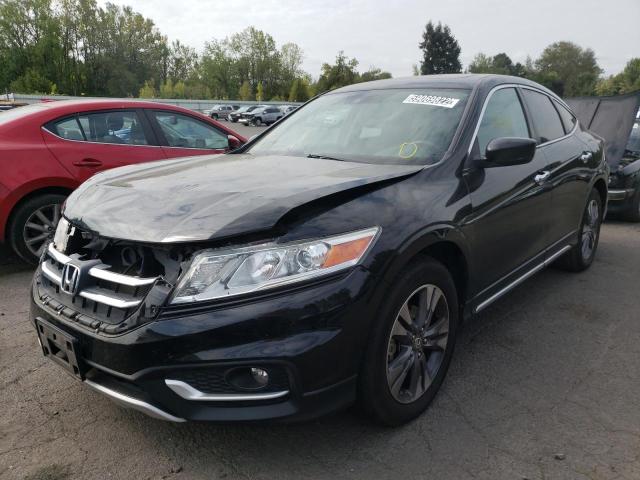 5J6TF2H53DL002279 - 2013 HONDA CROSSTOUR BLACK photo 2