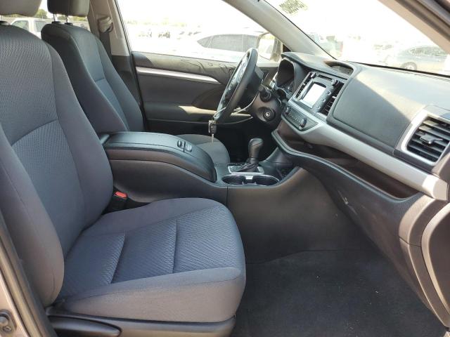 5TDBZRFH4KS746872 - 2019 TOYOTA HIGHLANDER GRAY photo 5