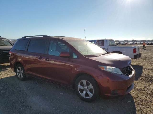 5TDKK3DC3BS049041 - 2011 TOYOTA SIENNA LE BURGUNDY photo 1