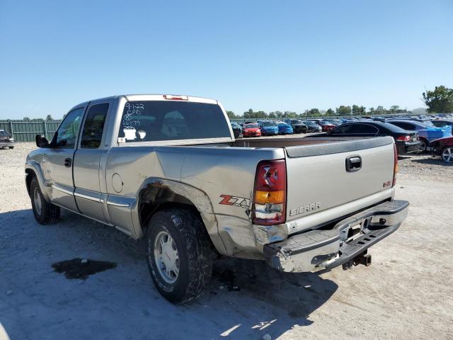 2GTEK19T621358245 - 2002 GMC SIERRA TAN photo 3