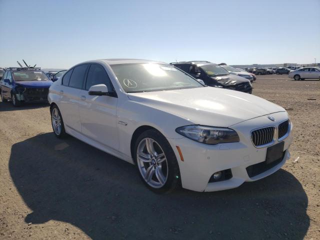 WBAXA5C55ED001576 - 2014 BMW 535 D WHITE photo 1