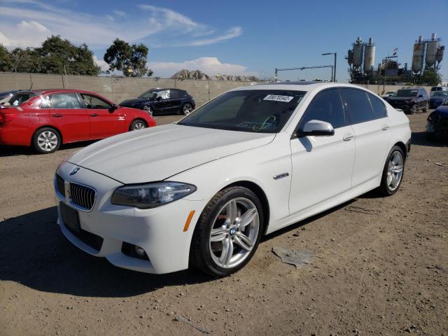 WBAXA5C55ED001576 - 2014 BMW 535 D WHITE photo 2