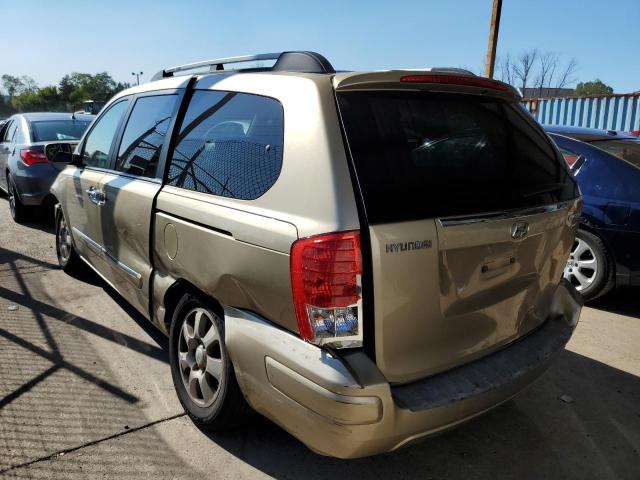 KNDMC233576018298 - 2007 HYUNDAI ENTOURAGE TAN photo 3