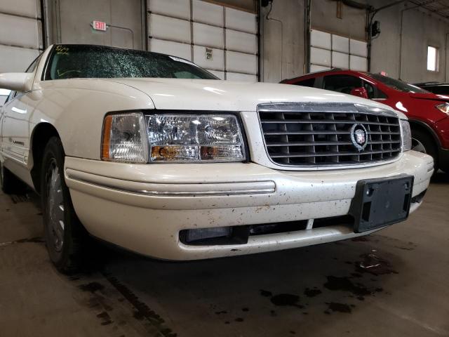 1G6KF5494XU720467 - 1999 CADILLAC DEVILLE WHITE photo 9