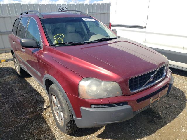 YV1CY59H241117326 - 2004 VOLVO XC90 RED photo 1