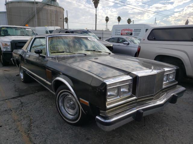 FH22G9G241556 - 1979 CHRYSLER LEBARON BLACK photo 1