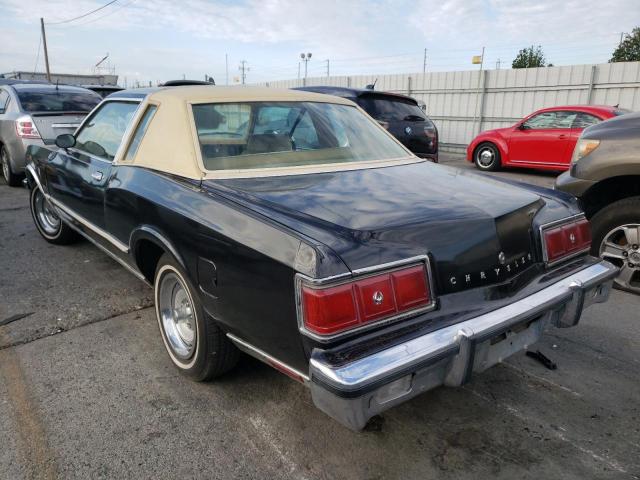 FH22G9G241556 - 1979 CHRYSLER LEBARON 黑色 照片 3