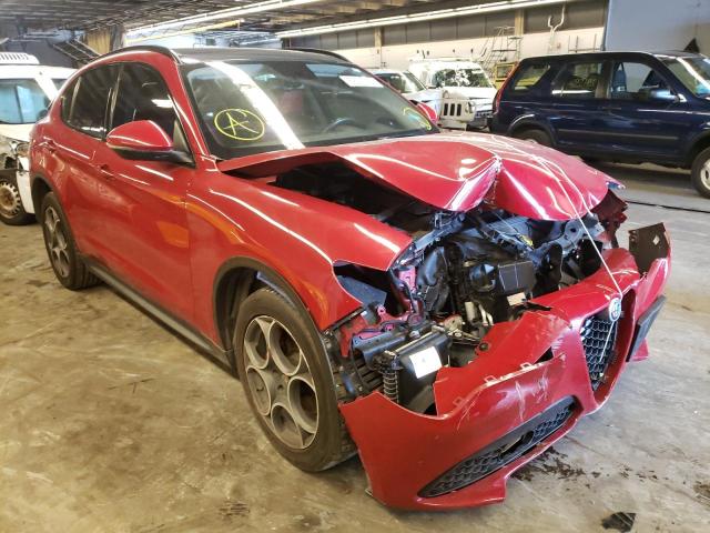 ZASFAKPN7J7C27853 - 2018 ALFA ROMEO STELVIO SP RED photo 1