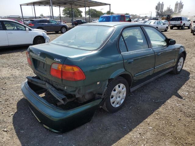 2HGEJ661XYH564429 - 2000 HONDA CIVIC BASE GREEN photo 4