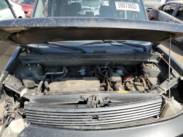 JTLKT334064096492 - 2006 TOYOTA SCION XB BLACK photo 7