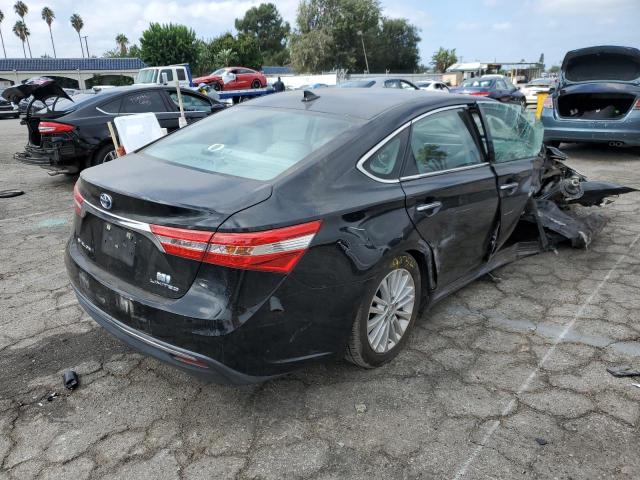 4T1BD1EB0EU025814 - 2014 TOYOTA AVALON HYB BLACK photo 4