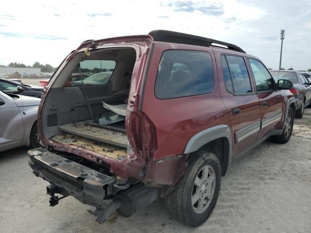 4NUES16S356702756 - 2005 ISUZU ASCENDER S MAROON photo 4