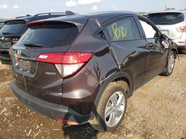 3CZRU6H50KM742813 - 2019 HONDA HR-V EX CHARCOAL photo 4