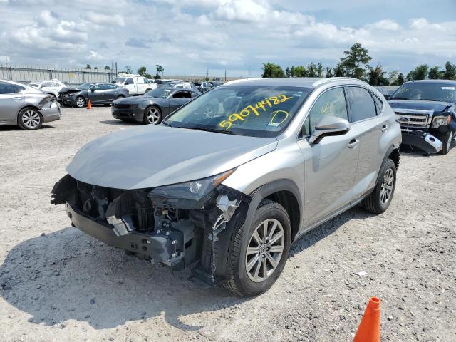 JTJYARBZ8J2102407 - 2018 LEXUS NX 300 BAS SILVER photo 2