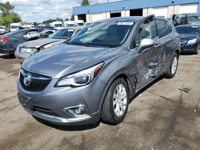 LRBFX1SA5KD141626 - 2019 BUICK ENVISION P SILVER photo 2