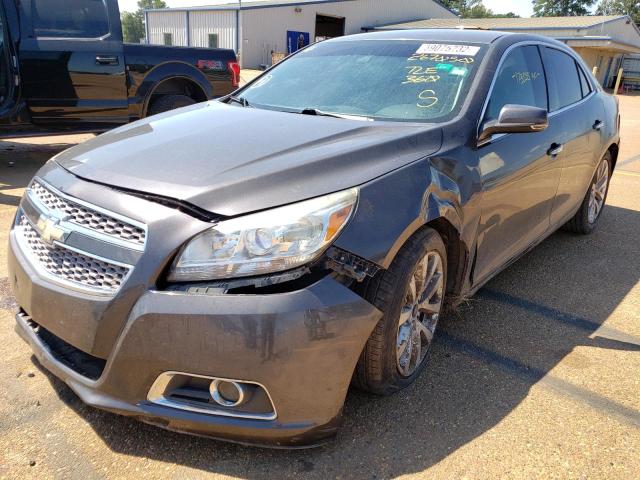 1G11H5SA5DF267050 - 2013 CHEVROLET MALIBU LTZ გრაფიტი ფოტო 2