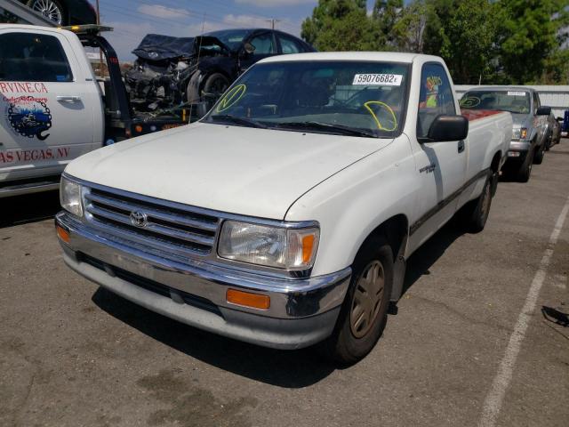 JT4VD10A4R0022265 - 1994 TOYOTA T100 DX WHITE photo 2