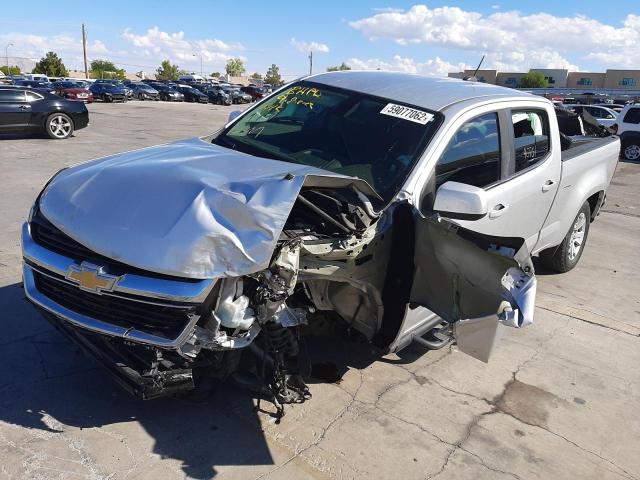 1GCGSCE32G1350408 - 2016 CHEVROLET COLORADO L SILVER photo 2
