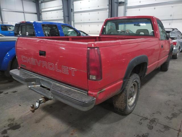 1GCGC24K2PE104175 - 1990 CHEVROLET C/K 2500 S RED photo 4