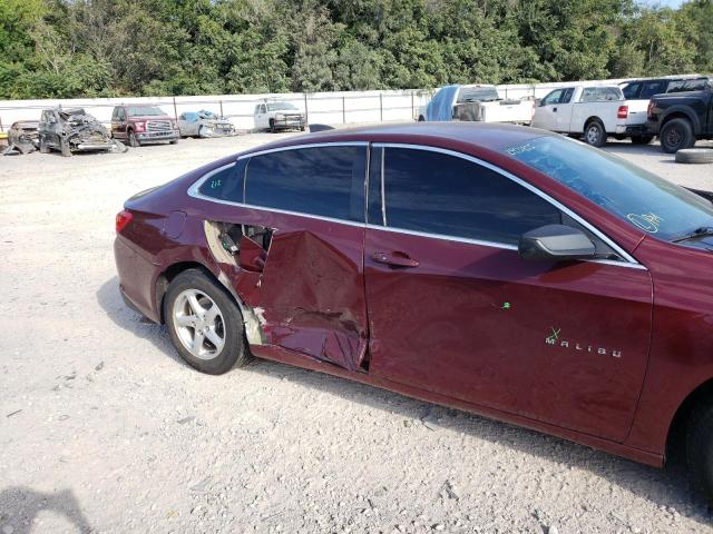 1G1ZB5ST4GF293455 - 2016 CHEVROLET MALIBU LS MAROON photo 9