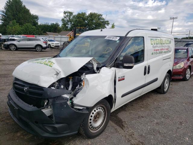 ZFBERFAB5J6H45619 - 2018 RAM PROMASTER WHITE photo 2
