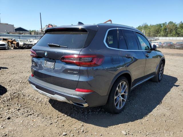 5UXCR6C01M9F47105 - 2021 BMW X5 XDRIVE4 BLUE photo 4