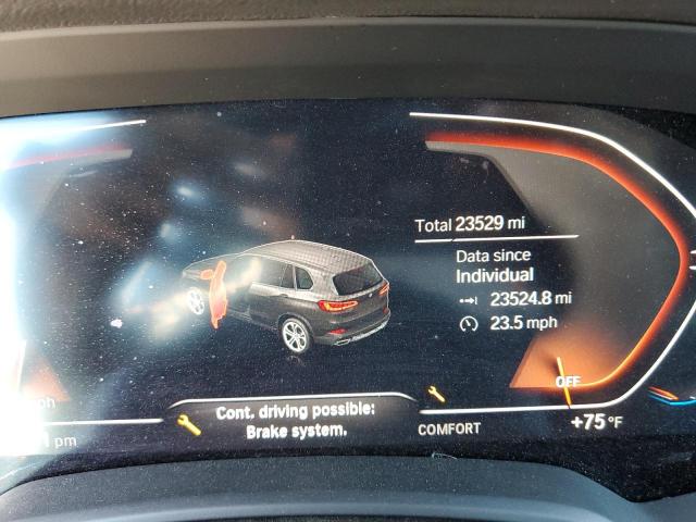 5UXCR6C01M9F47105 - 2021 BMW X5 XDRIVE4 BLUE photo 8