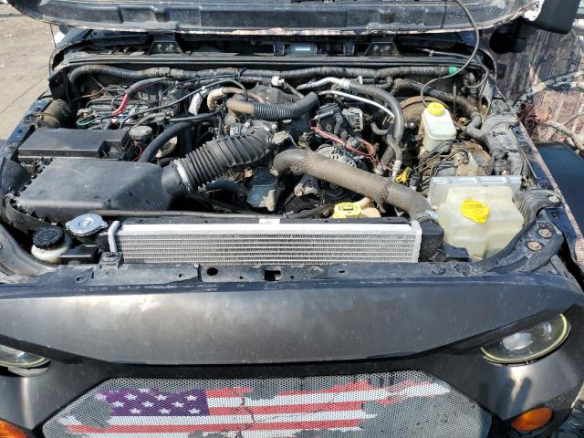 1J4AA2D12AL204146 - 2010 JEEP WRANGLER S BLACK photo 7