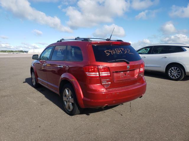 3D4PH6FV9AT108055 - 2010 DODGE JOURNEY R/ RED photo 3