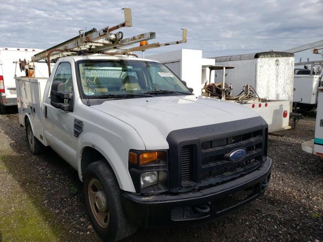 1FDWF30598EC94272 - 2008 FORD F350 SRW S WHITE photo 4