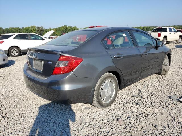 2HGFB2F67CH541205 - 2012 HONDA CIVIC HF GRAY photo 4