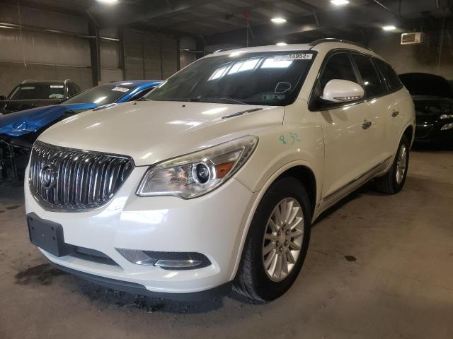 5GAKRDKD9DJ113355 - 2013 BUICK ENCLAVE WHITE photo 2