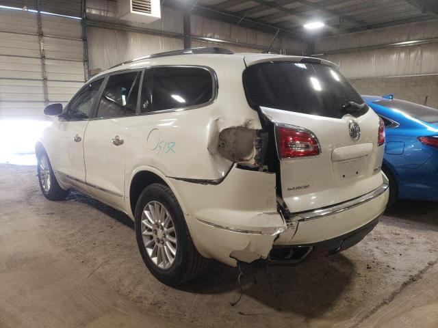 5GAKRDKD9DJ113355 - 2013 BUICK ENCLAVE WHITE photo 3