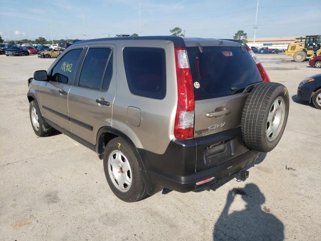 JHLRD68556C020284 - 2006 HONDA CR-V LX  photo 3