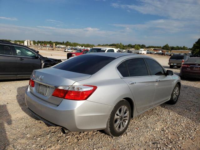 1HGCR2F37EA007899 - 2014 HONDA ACCORD LX SILVER photo 4