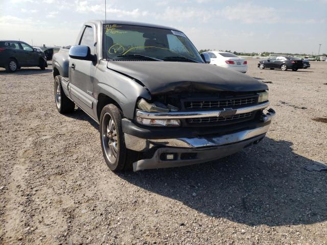 1GCEC14T1XZ168856 - 1999 CHEVROLET SILVERADO GRAY photo 1