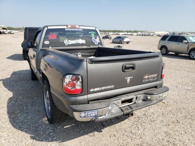 1GCEC14T1XZ168856 - 1999 CHEVROLET SILVERADO GRAY photo 3