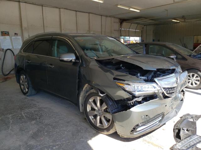 5FRYD4H97GB045951 - 2016 ACURA MDX ADVANC GRAY photo 1