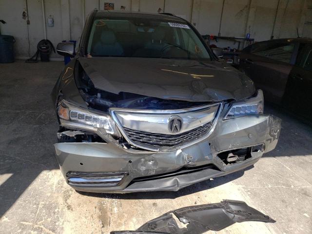 5FRYD4H97GB045951 - 2016 ACURA MDX ADVANC GRAY photo 9