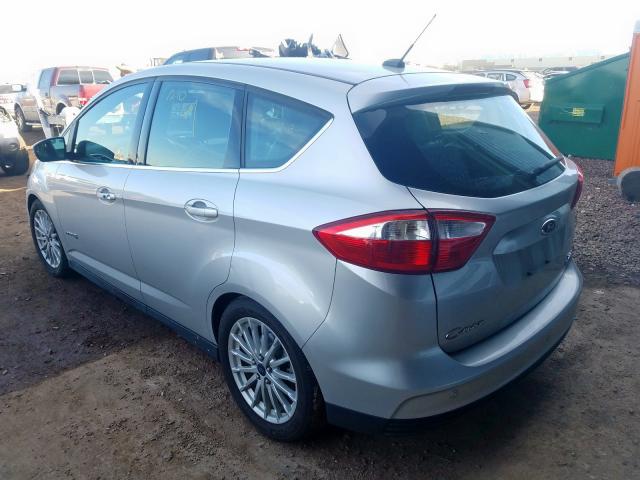 1FADP5BUXDL539228 - 2013 FORD C-MAX SEL SILVER photo 3