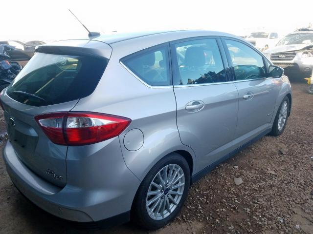 1FADP5BUXDL539228 - 2013 FORD C-MAX SEL SILVER photo 4