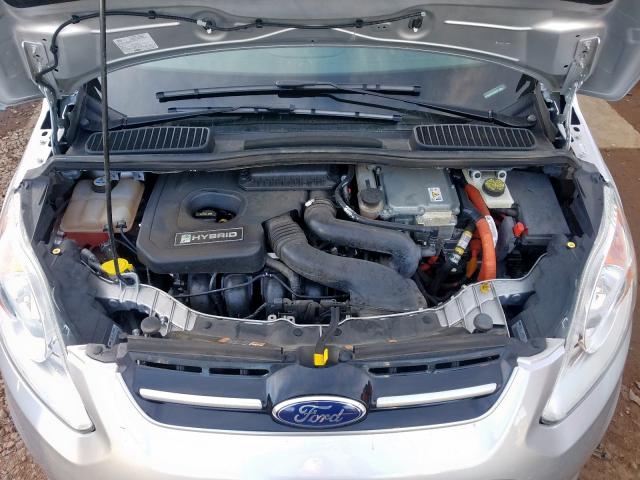 1FADP5BUXDL539228 - 2013 FORD C-MAX SEL SILVER photo 7