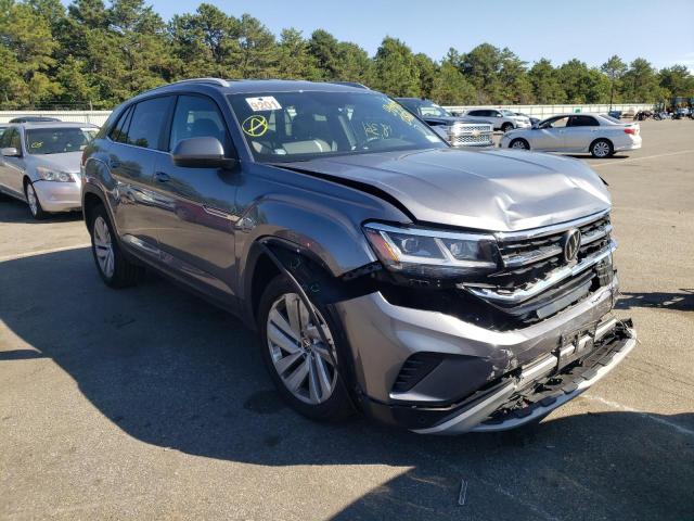 1V21E2CA3LC228761 - 2020 VOLKSWAGEN ATLAS CROS Серый фото 1