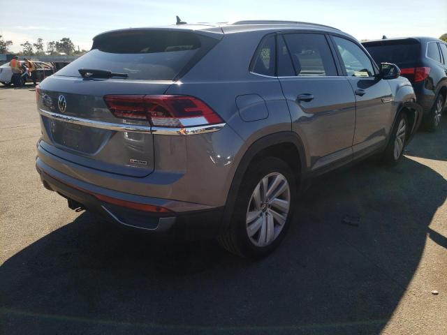 1V21E2CA3LC228761 - 2020 VOLKSWAGEN ATLAS CROS GRAY photo 4